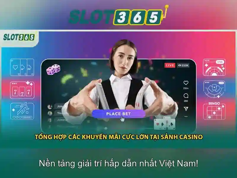 Slot365: Trải nghiệm chơi slots trực tuyến hàng đầu